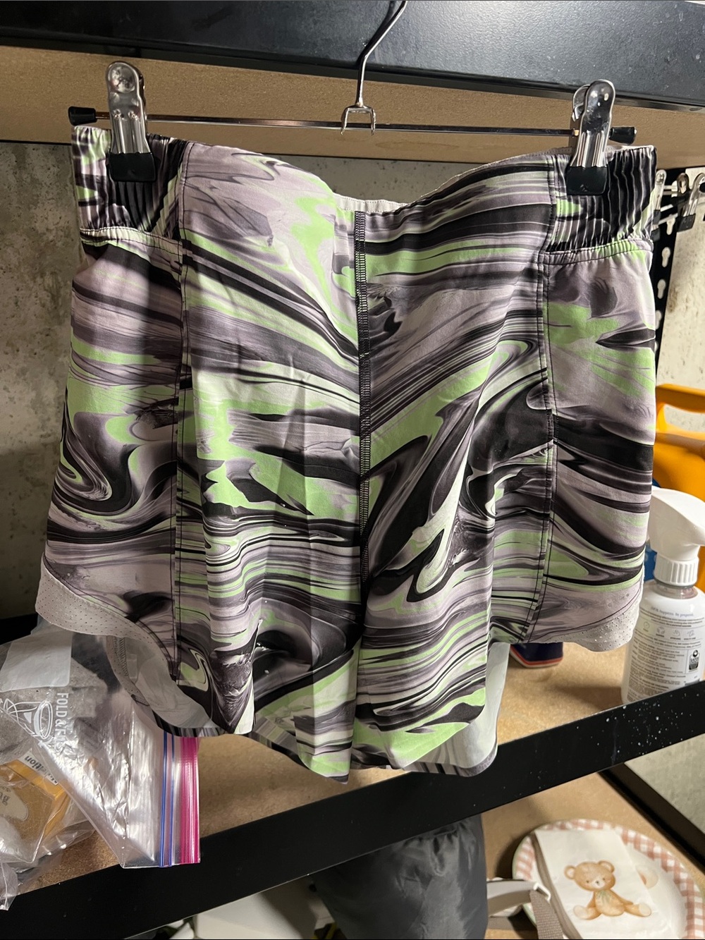 lululemon athletica Women's Athletic Shorts — Black, Gray, Green